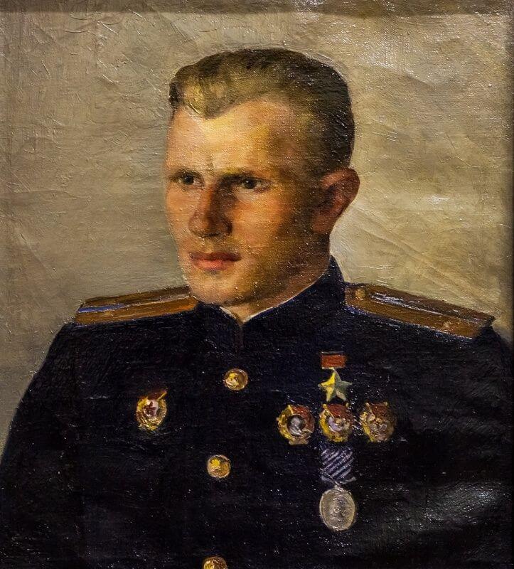 Казаков А.В. (1899&ndash;1964) . Портрет Героя Советского Союза М.В.&nbsp;Водопьянова